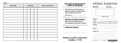 Průkaz diabetika
