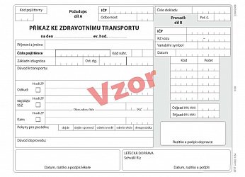 Příkaz ke zdravotnímu transportu